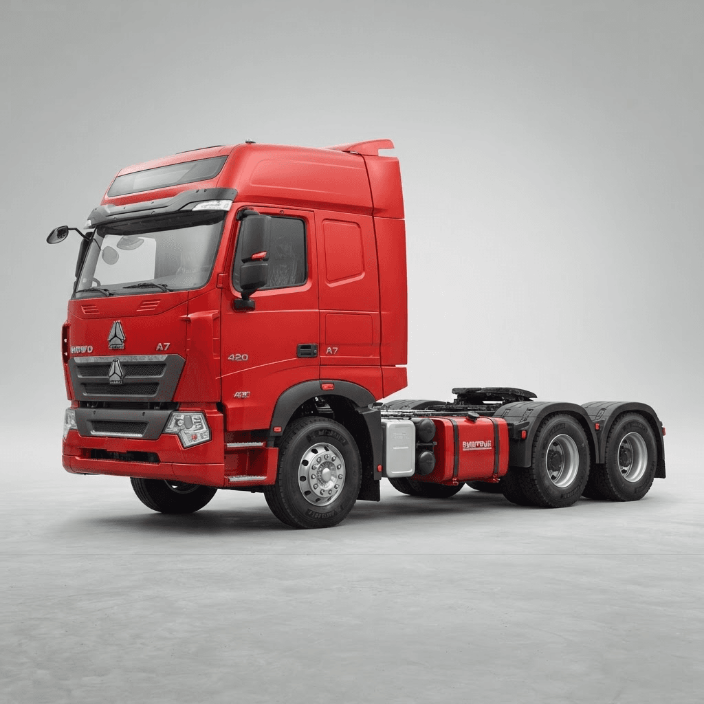 Xe đầu kéo HOWO 375HP – Cabin A7