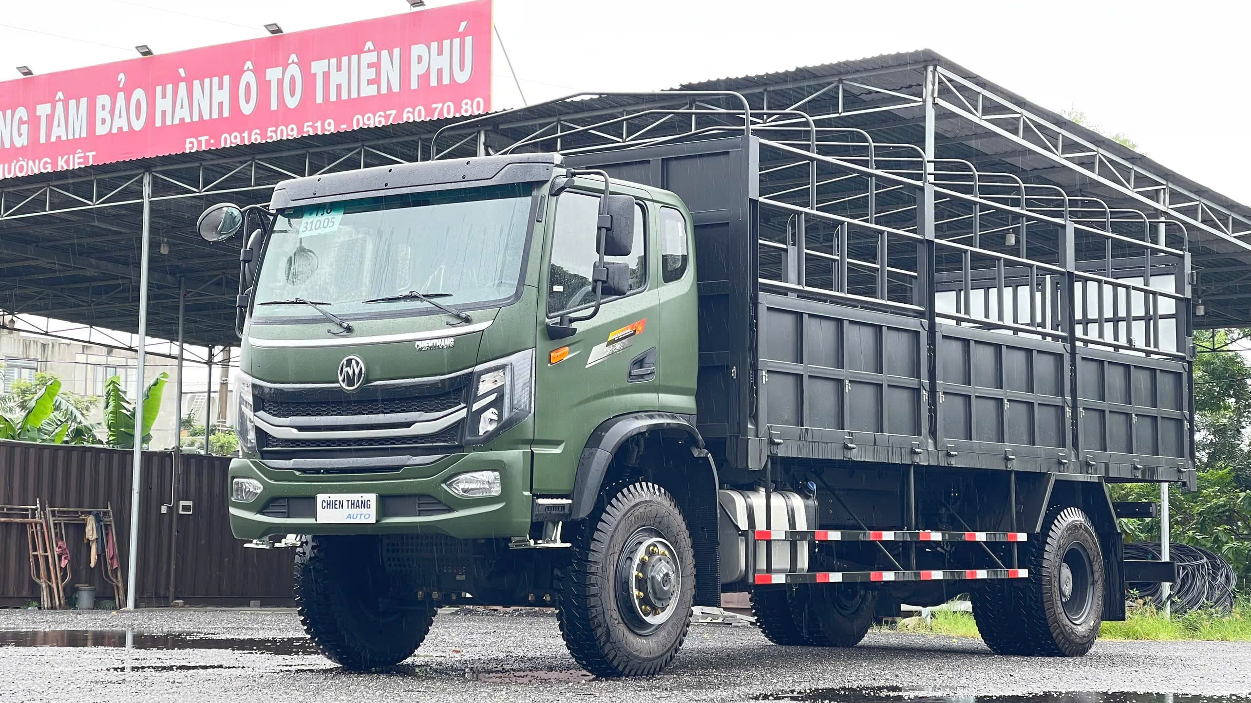 Bàn giao xe tải Chiến Thắng tại Quảng Ngãi